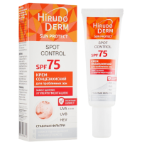 Доктор Биокон Гирудо Дерм SUN PROTECT крем д/проблем зон лица солнцезащ SPF-75 Spot Control 25мл